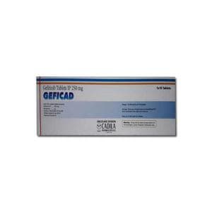 Geficad 250 mg Gefitinib Tablets